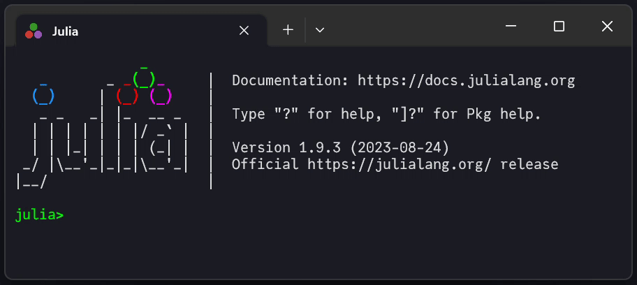 Toggling REPL modes