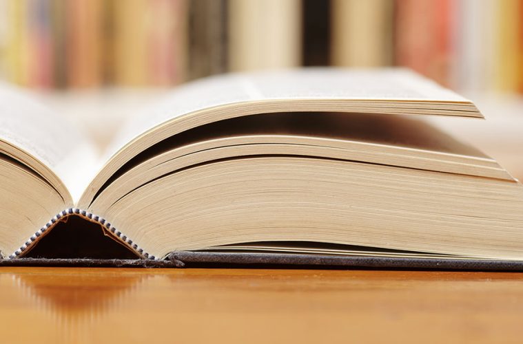 Picture of an open book