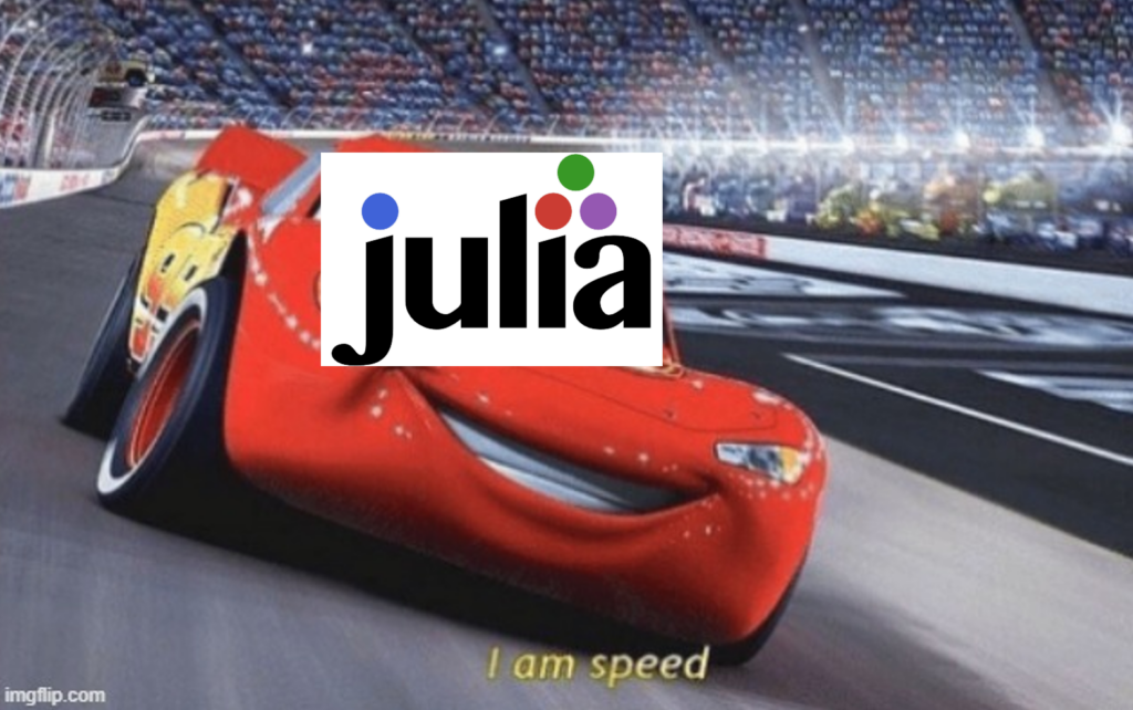 Julia is speed